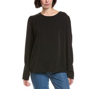 Estellina Womens  Long Sleeve Top, Black